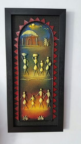 RURAL SCENERY HANDMADE PAINTING