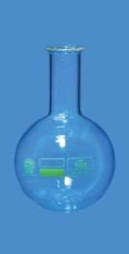 Wide Neck Flat Bottom Flask Equipment Materials: Glass