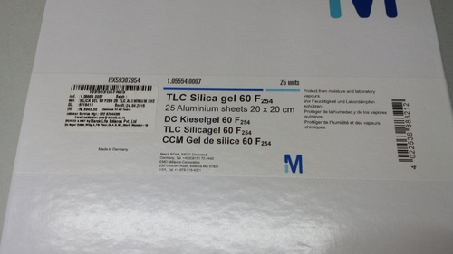 TLC Plate Silica Gel 60 F254 (20 x 20 cm)