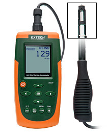 Hot Wire CFM/CMM Thermo-Anemometer