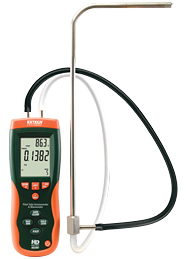 Pitot Tube Anemometer + Differential Manometer