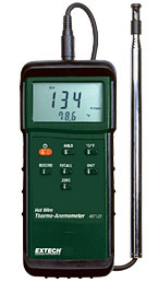 Heavy Duty Hot Wire Thermo-Anemometer