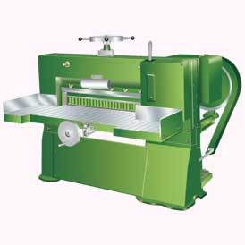 high speed semi automatic paper cutting machine