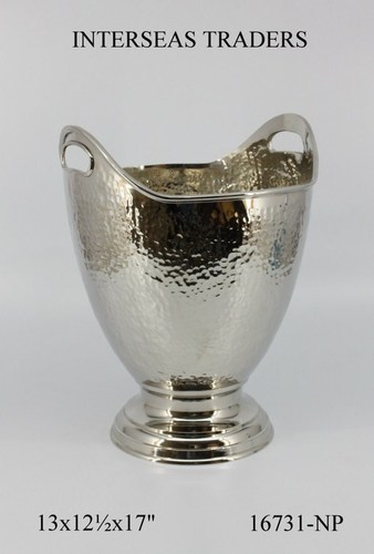Brass Wine Cooler Hammered