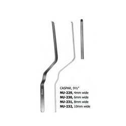 Neuro Caspar - Stainless Steel, 4mm-11mm | Precise Cuts, Easy Handling, Pre-Sterilized, Curved Shape