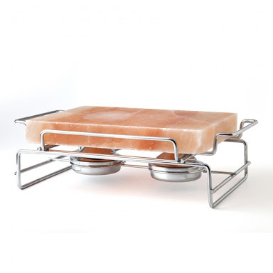 Salt Cooking Slab with Stove