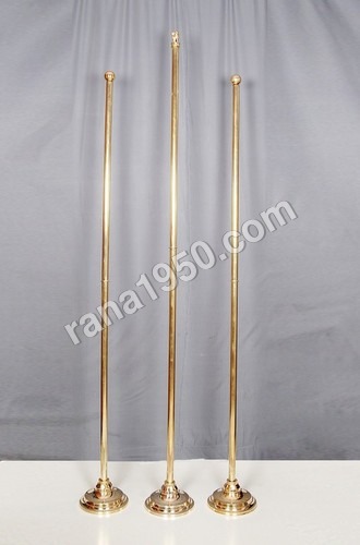 BARSS POLL PIPE WITH BASE BRASS OR WOODEN