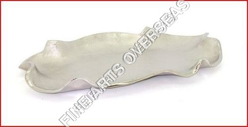 Nickel Plated Aluminum Clam Platter