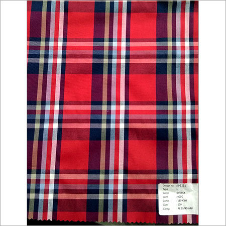 Polyester Cotton Shirting Fabric