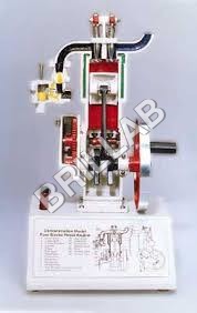 MODEL OF FOUR STROKE ENGINE By BRILLAB SCIENTIFIC EQUIPMENT COMPANY