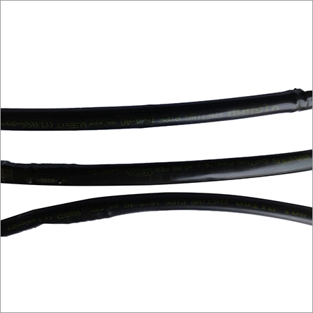 Cylindrical Inline Lateral Pipes - PVC 12-20mm Black, Corrosion Resistant, High Strength, Smooth Edges