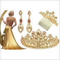 Gold Jewelry - Gold Alloy, Variable Weight | Elegant Design, Durable Material, Prong Setting, Neat Finishing, Versatile For Weddings And Festive Occasions