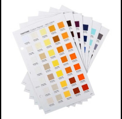 Pantone Cotton Planner 210 New Color Shade Card