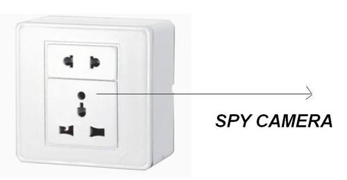 SPY CCTV SOCKET CAMERA IN DELHI INDIA a