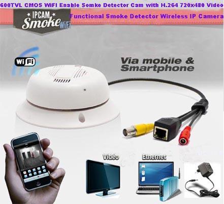  SPY WI-FI SMOKE DETECTOR CAMERA IN DELHI INDIA a   9811251277