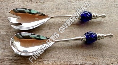 Beaded Salad Server Set