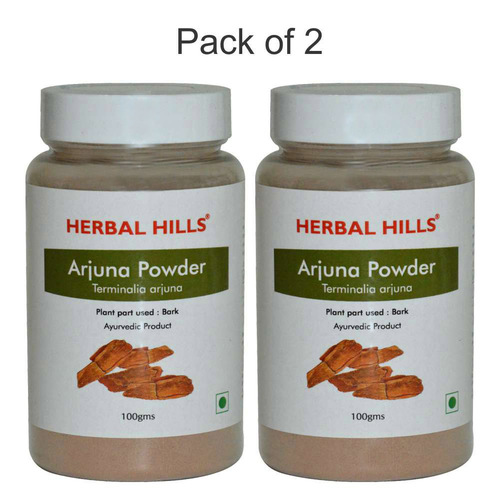 Ayurvedic Arjuna Powder 100gm for Healthy Heart (Pack of 2)