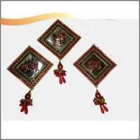 Designer Three Pieces Shubh Labh with Swatik