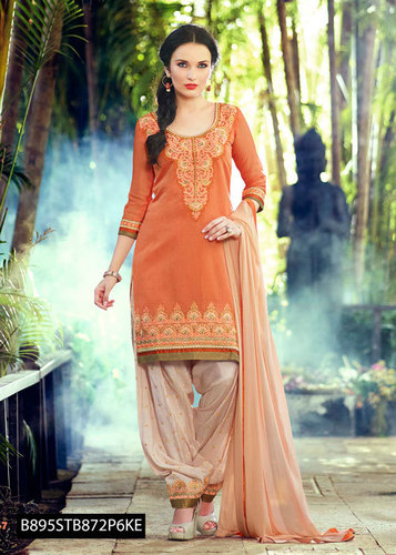 Straight Cut Cotton Suit