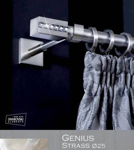 Swarovsky curtain rod