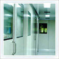 Clean Room Glass Door