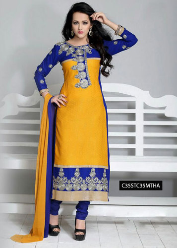 Cotton Straight Suit