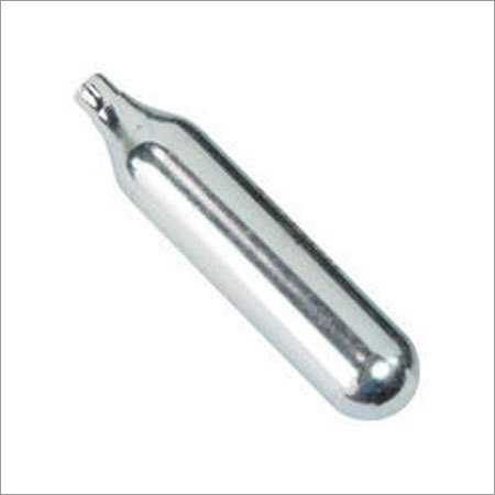 CO2 Gas Cartridge - Steel, 1.60gm-500gm, Silver | High Efficiency, Long Lasting, Easy Use
