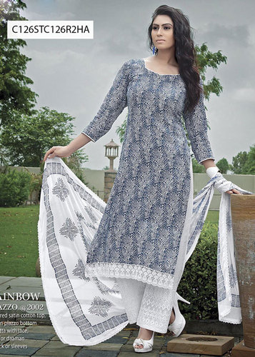 Cotton Straight Suit