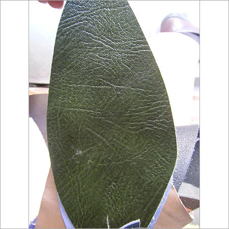 Split Leather - 1-3 mm Thickness, Dark Green Color, 50-150 cm Width | Soft Texture, Waterproof, High Durability, Embossed Finish
