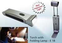 Torch with Folding Lamp