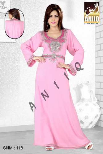 Silk Emboss Kaftan