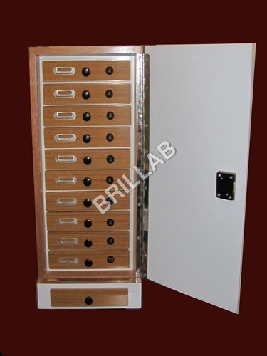 MICROSCOPE SLIDE CABINET