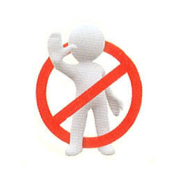 Do Not Enter Sign Board