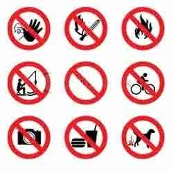 Prohibition Signage