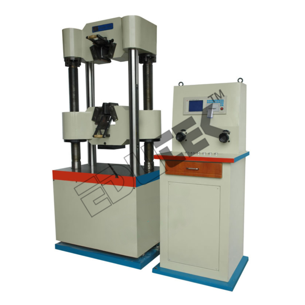 Compact Digital Universal Tester - 10 Kn Load Capacity, 700 Mm Jaw Separation, Beige | Accurate Testing For Bend, Compression, Tensile, Shear, Brinell Hardness