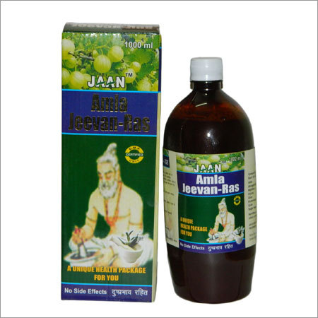 Amla Jeevan Ras - Glass Bottle 500ml, Natural Preservatives, Doctor Recommended, Disease Prevention