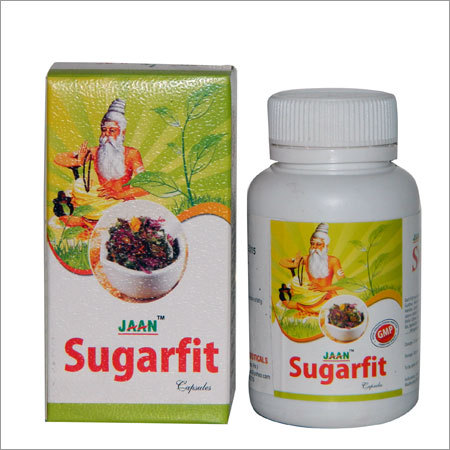 Sugar Fit Capsules - Gelatin, 15x5 mm | Herbal Ingredients, Sugar Control, Fast Results, Balanced Formula