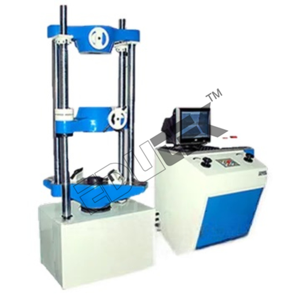 Compact Digital Universal Tester - Capacity 20-10000 Kgf, Jaw Separation 700-2000 mm, Color Blue | Load Accuracy +/- 1%, 230V/440V Power, Versatile Testing Solutions