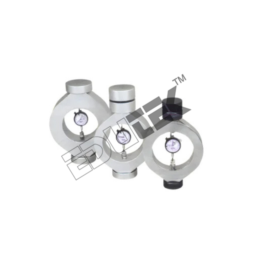 High Sensitive Tension Proving Rings - Metal Alloy, Manual Operation, Dial-based Display | High Sensitivity, Accurate Tension Measurements, Industrial Use