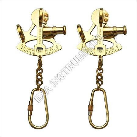 Sextant Key Chain