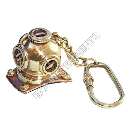 Nautical Helmet Key Chain