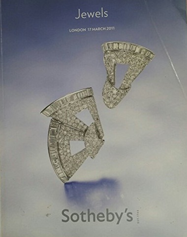 Sotheby's Jewels London 17 March 2011 - Hard Cover, 8x10 Inches, White | Jewellery Designs, Auction Catalog, High-Gloss Images