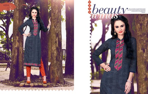 Designer Printed Cotton Kurtis