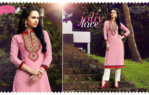 Designer Printed Cotton Kurtis