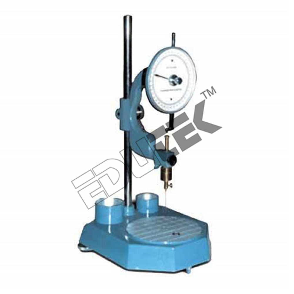 Standard Penetrometer - Metal, 150 grams | Graduation: 1/10 mm, Timer: 5 seconds, Accuracy: Â±0.1 mm, Used for Bitumen Penetration Testing