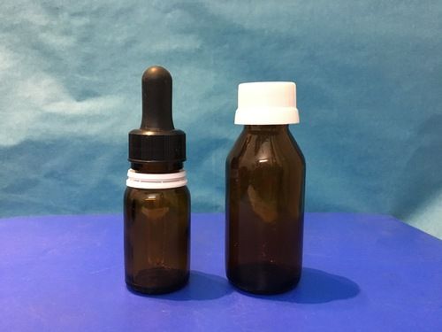 15 Ml Amber Glass Dropper Bottles