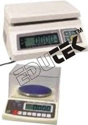 Laboratory Weighing Balances - 5-30 Kgs Capacity, Large LCD Display, Battery Operated, Tare & Hold Facility, Double Display, Compact Design, AC Adaptor Included