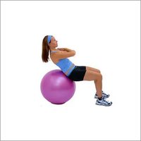 Exercise Ball - Heavy-duty, 55cm Grey, 65cm Blue, 75cm Red | Durable Anti-burst, Ideal For Core Strength And Rehabilitation
