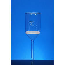 Buchner Funnel with Sintered Disc of Porosity