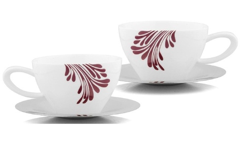 Gardenia Cup & Saucers ( By Magppie )